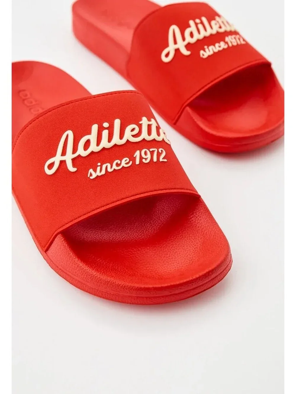 Adidas Adilette Shower Red Slippers, size 6